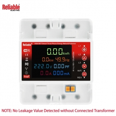 Reliable WiFi Smart 3 Phase Energy Meter